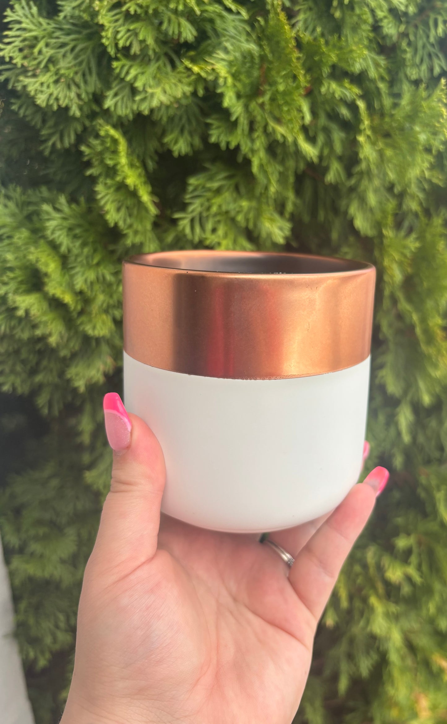 XL Rose Gold Jar