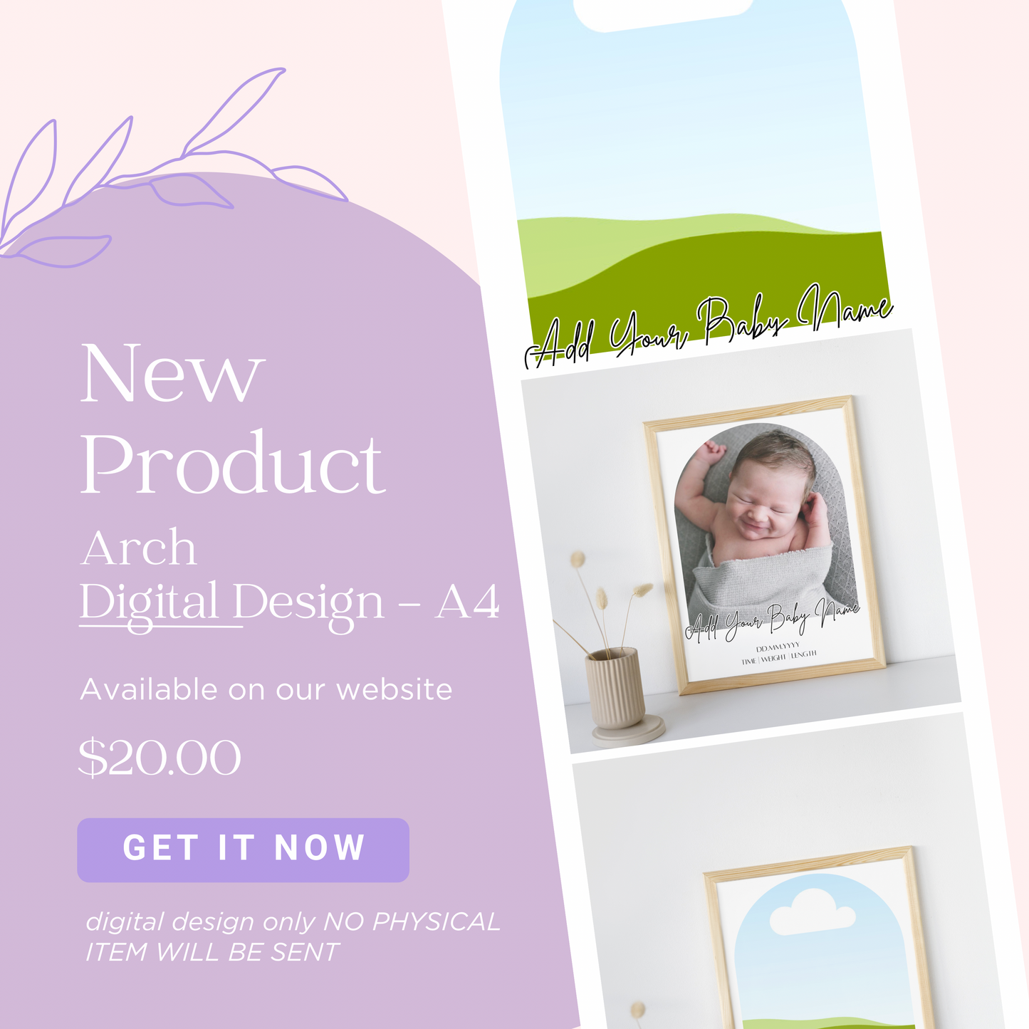 Arch Digital Download A4